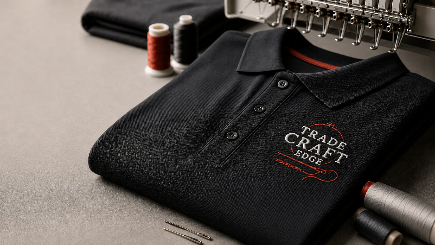 Produs textil brodat în atelier
