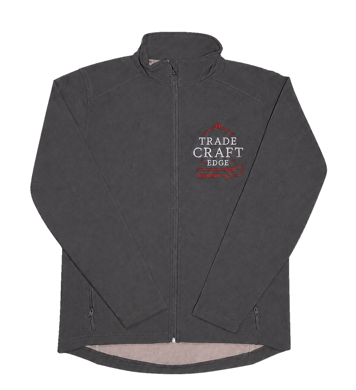 Geacă neagră cu logo TradeCraftEdge brodat